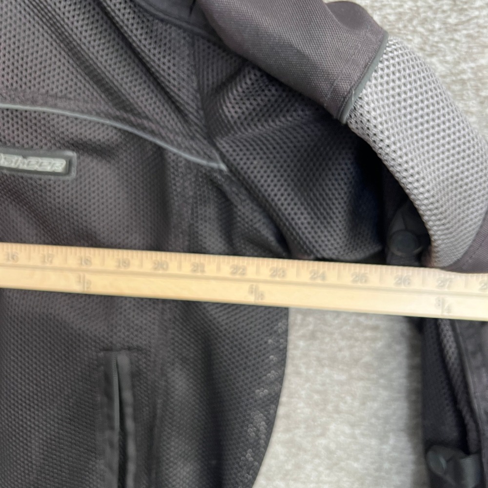 Fieldsheer Motorcycle Riding Jacket XL Black Mesh Padded Armor Real Gear Riders - Picture 6 of 11
